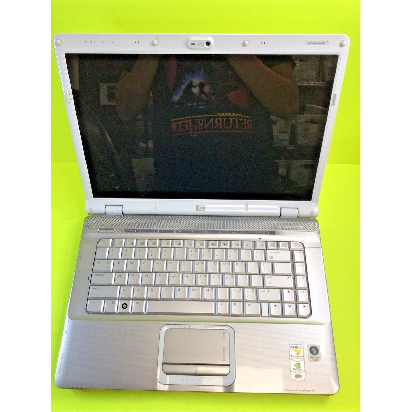 Rare HP Pavilion DV6700 Special Edition 15.4" FOR PARTS or REPAIR