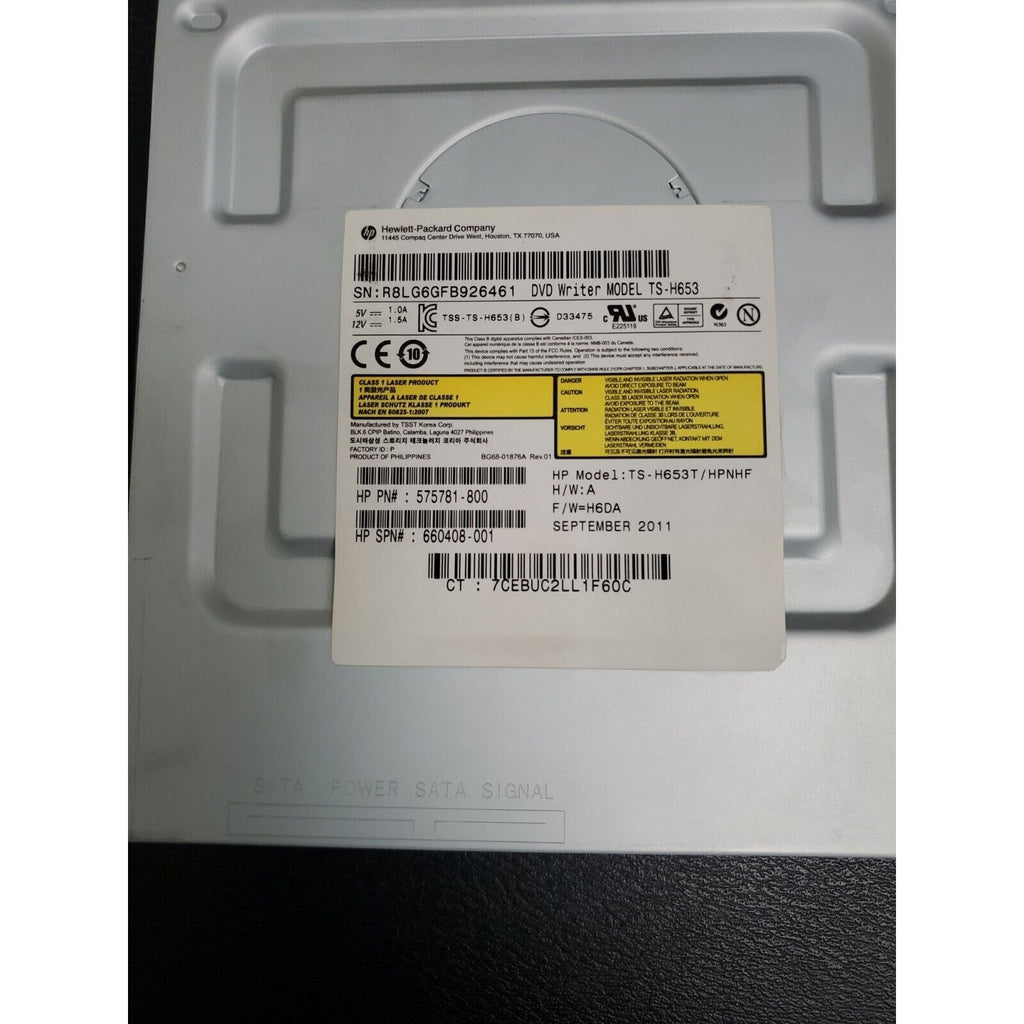HP Rewritable disk drive TS-H653, 575781-800, 660408-001