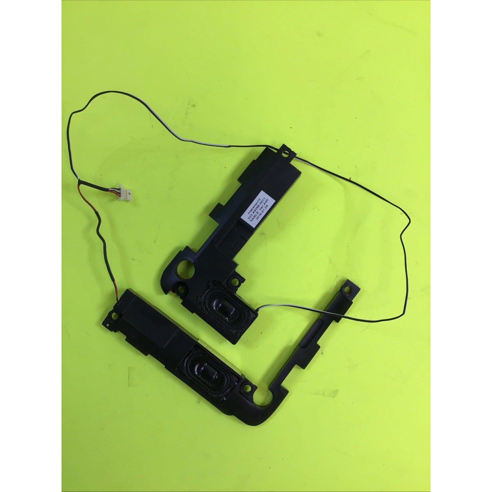 HP Pavilion X360 13-S Left and Right Speaker Set 023.4005B.0011 809838-001