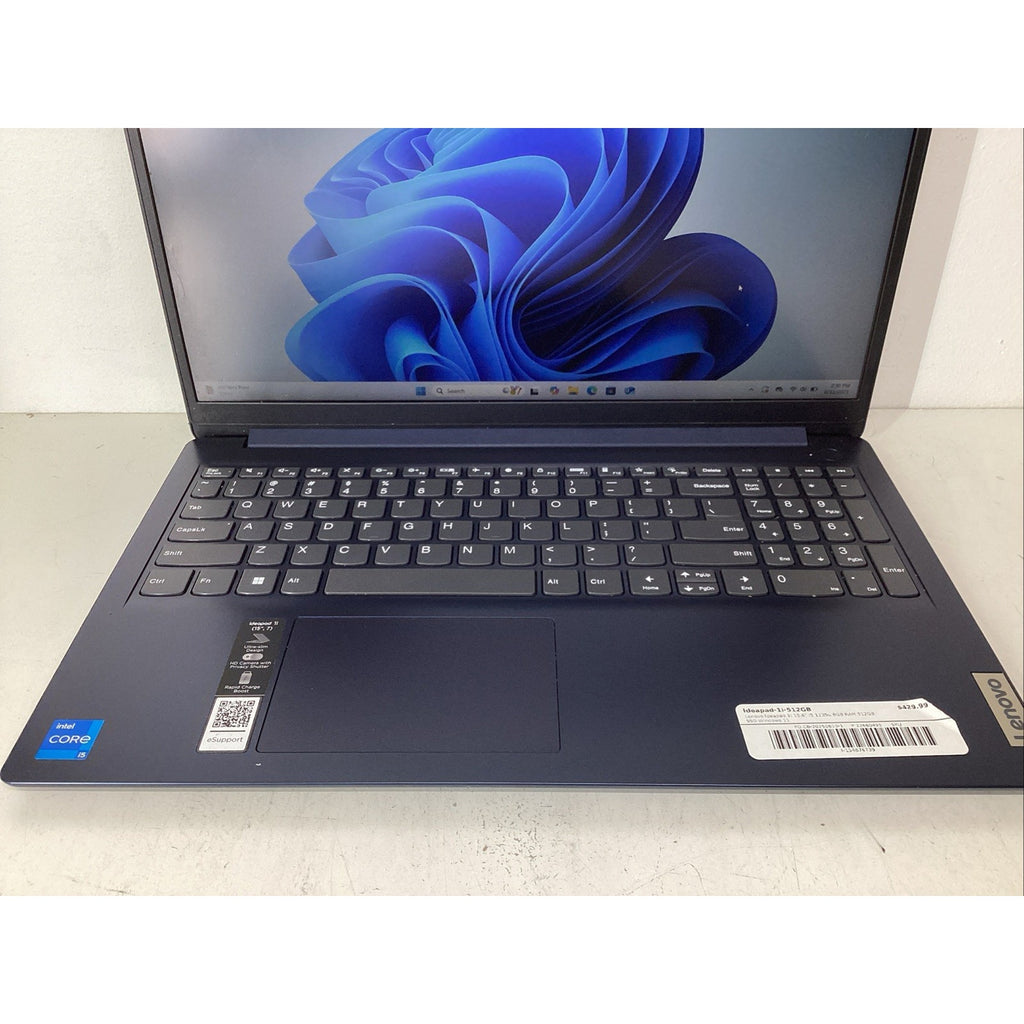 Lenovo IdeaPad 1i 15.6" Touchscreen Laptop Intel i5-1235U 512GB SSD Windows 11