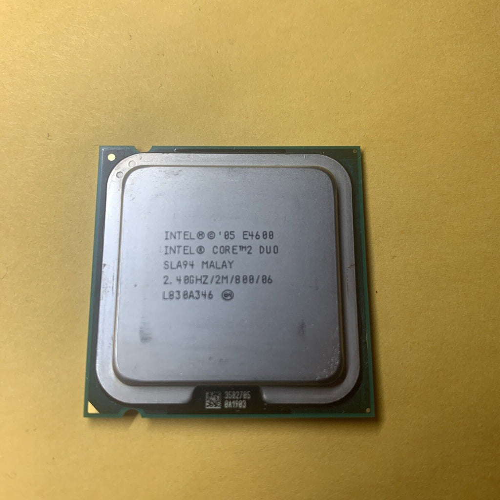 Intel Core 2 Duo SLA94 E4600 2.4 GHz 2.40GHZ/2M/800 Socket 775 CPU Processor