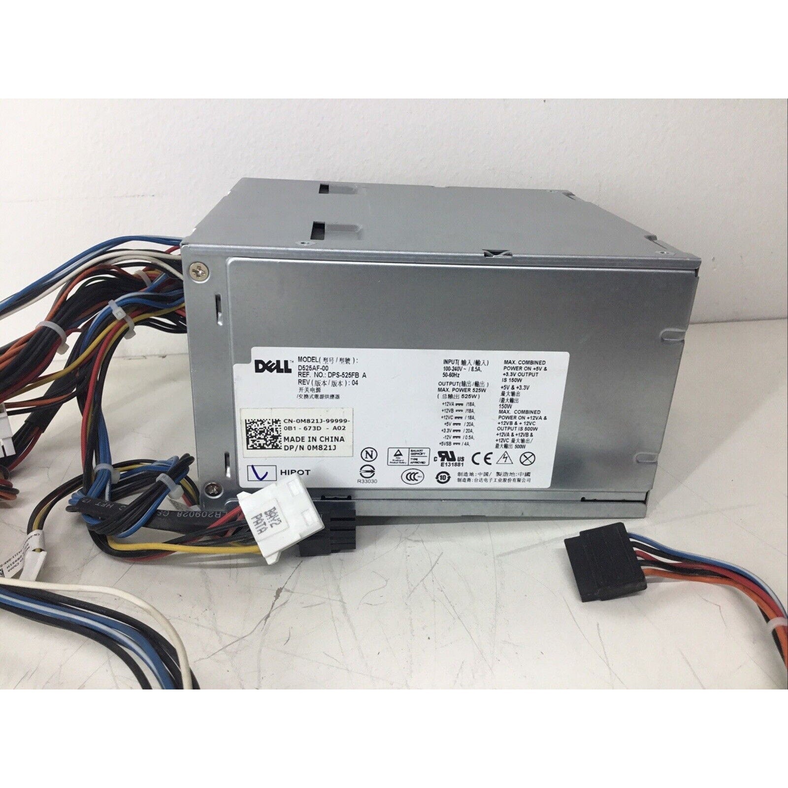 Dell Power Supply D525AF-00 DPS-525FB A 525W
