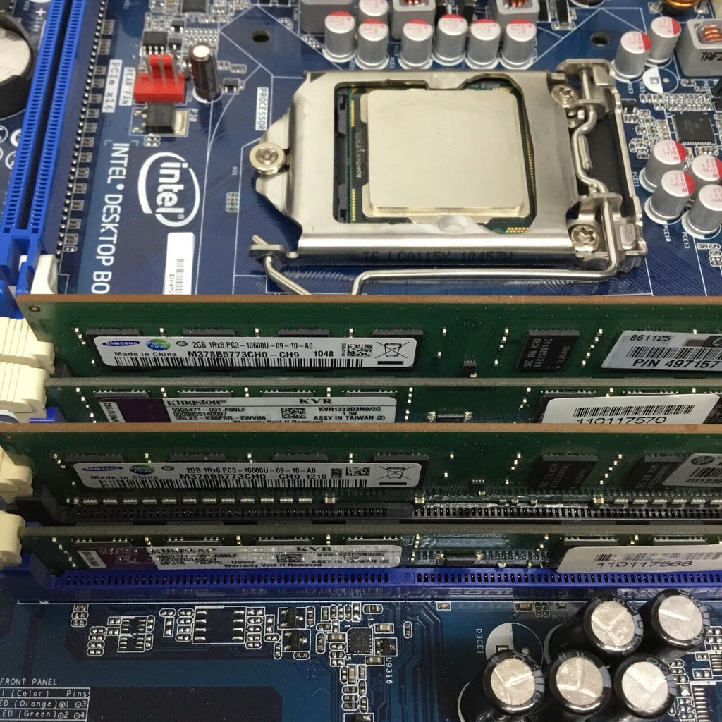 INTEL DH55TC E70932-302 LGA1156 DDR3 MATX Motherboard i3-550 3.20GHz 8GB Ram