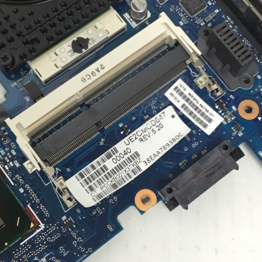 Intel Socket G2 Motherboard - HP EliteBook 8460P - 642759-001 - Parts