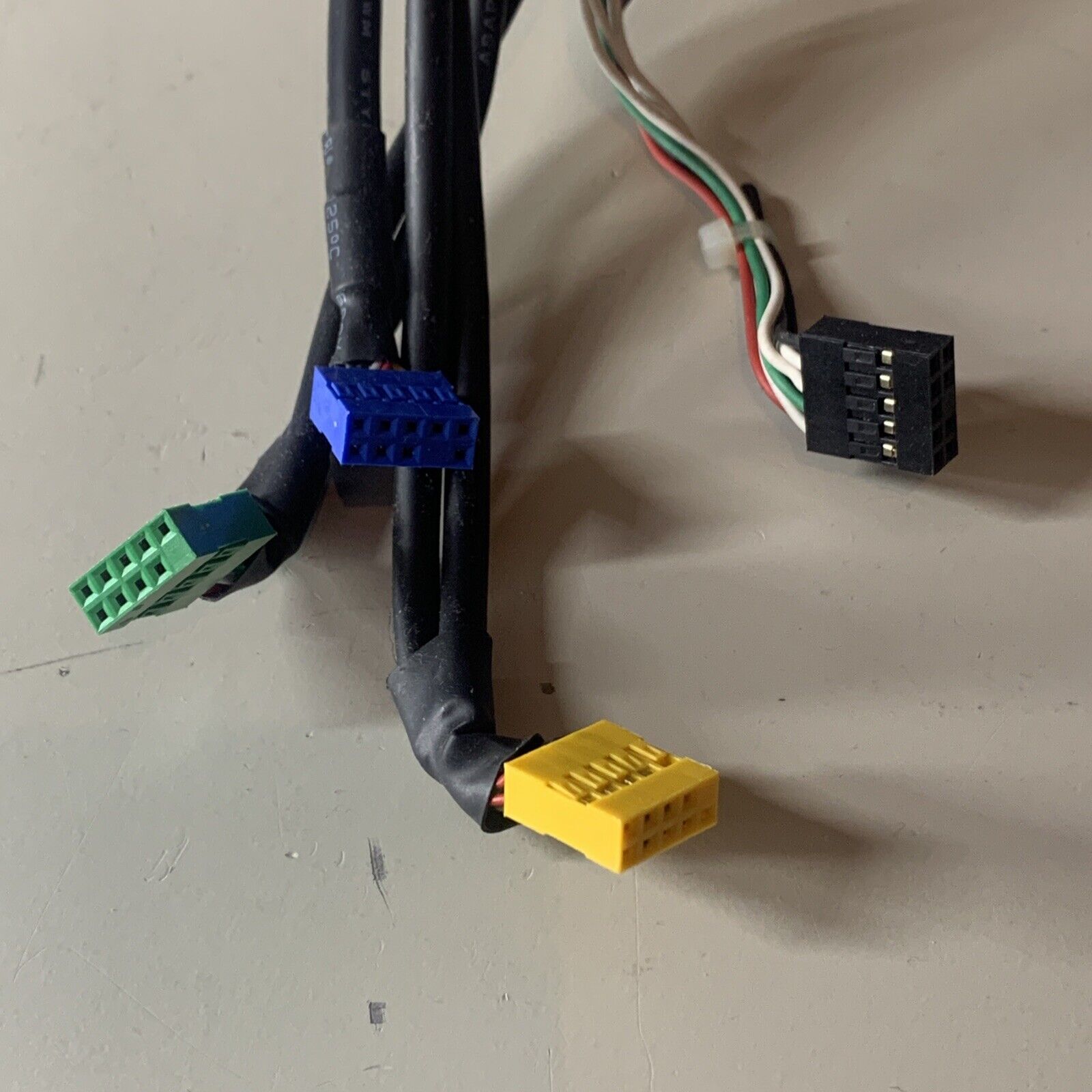 HP 611897-001 Computer Power Button USB Audio Assembly w/ Cables