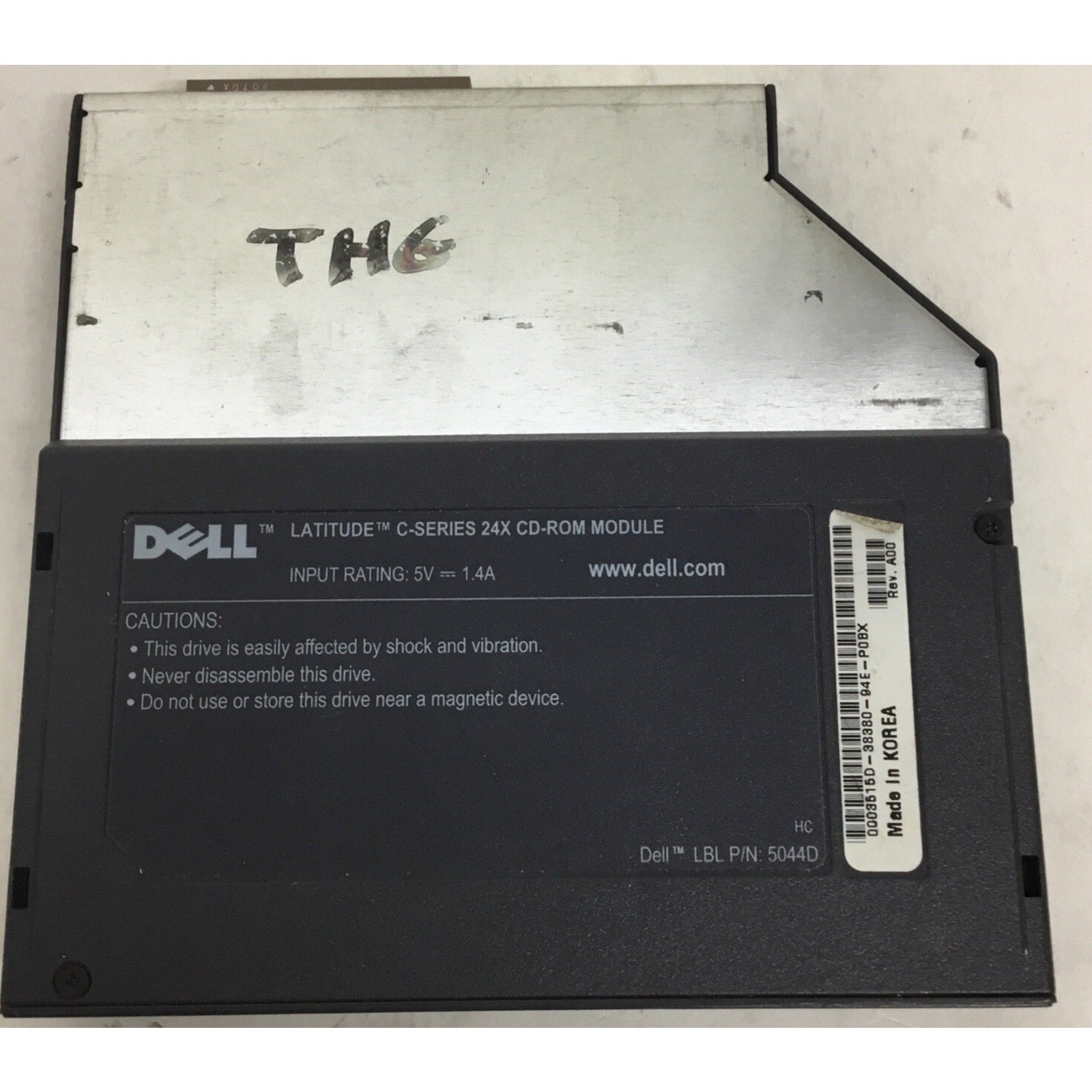 Dell Internal 24X CD-ROM Module P/N: 5044D A02 Input Rating 5V 1.5A