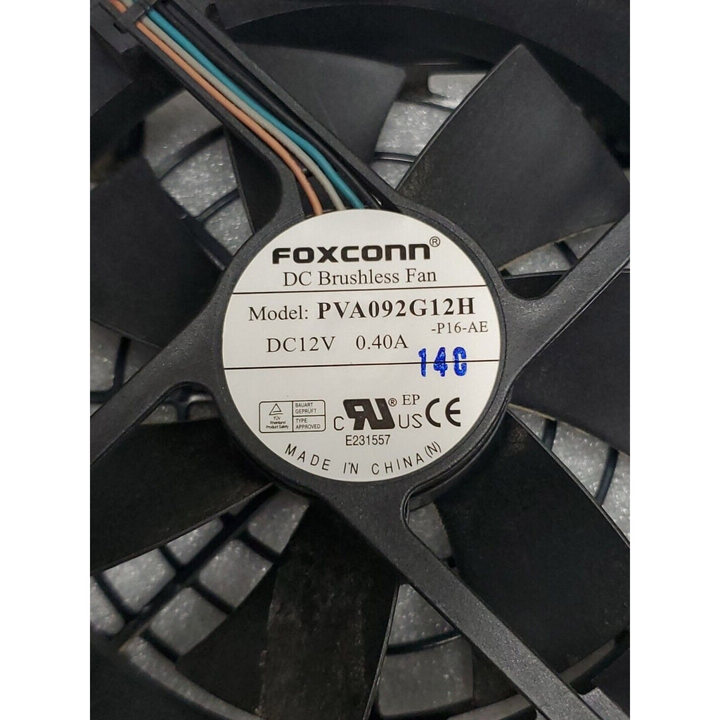Foxconn PVA092G12H 92mm DC Case Cooling Fan 92x92mm 4-Pin - HP P/N 580230-001