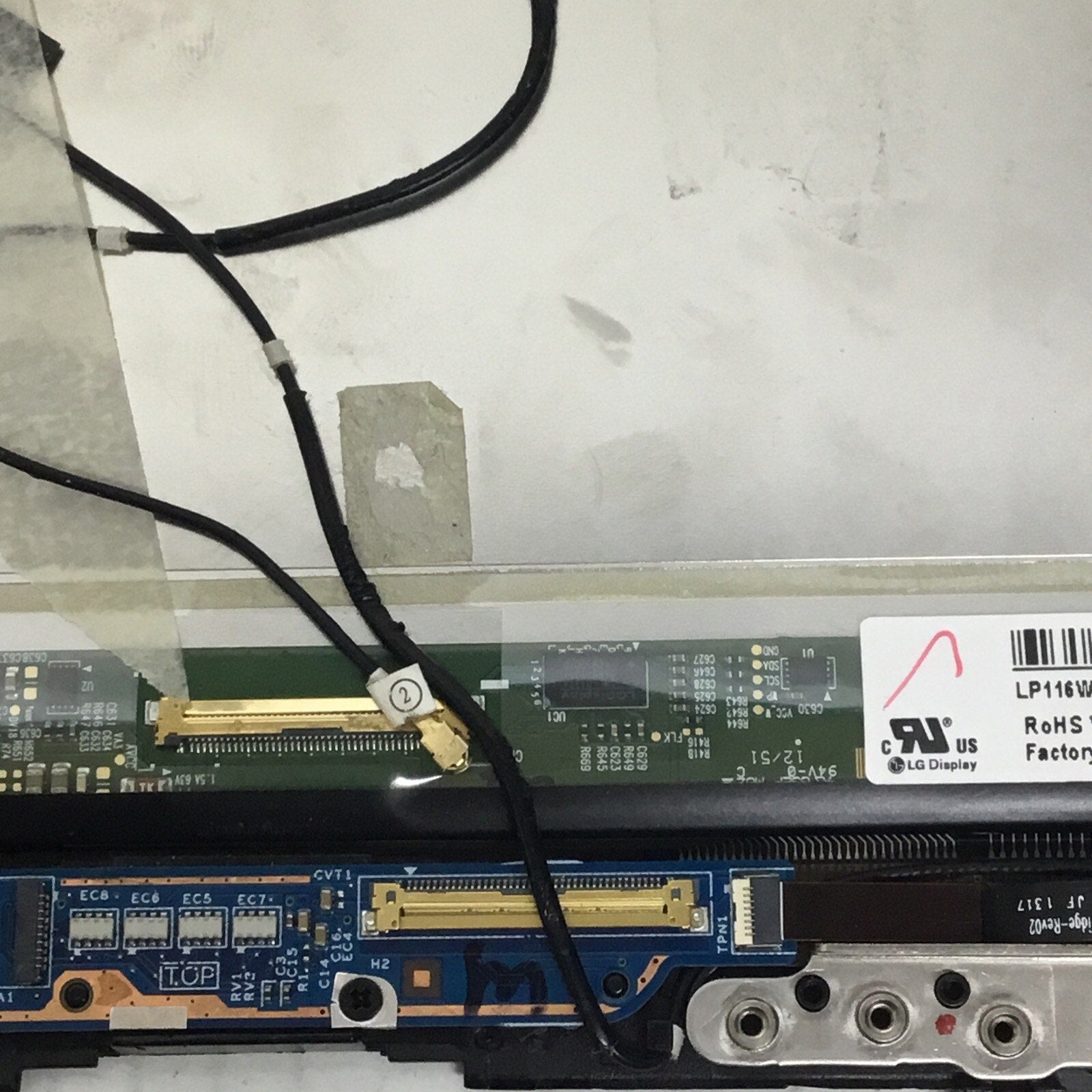 HP Elitebook Revolve 810 G3 11.5" Touch Screen LCD & Front Bezel No Back Case