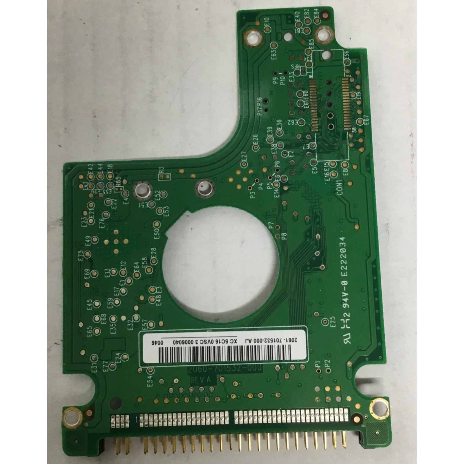PCB Only 320GB 2.5" IDE Notebook Western Digital WD3200BEVE-00A0HT0
