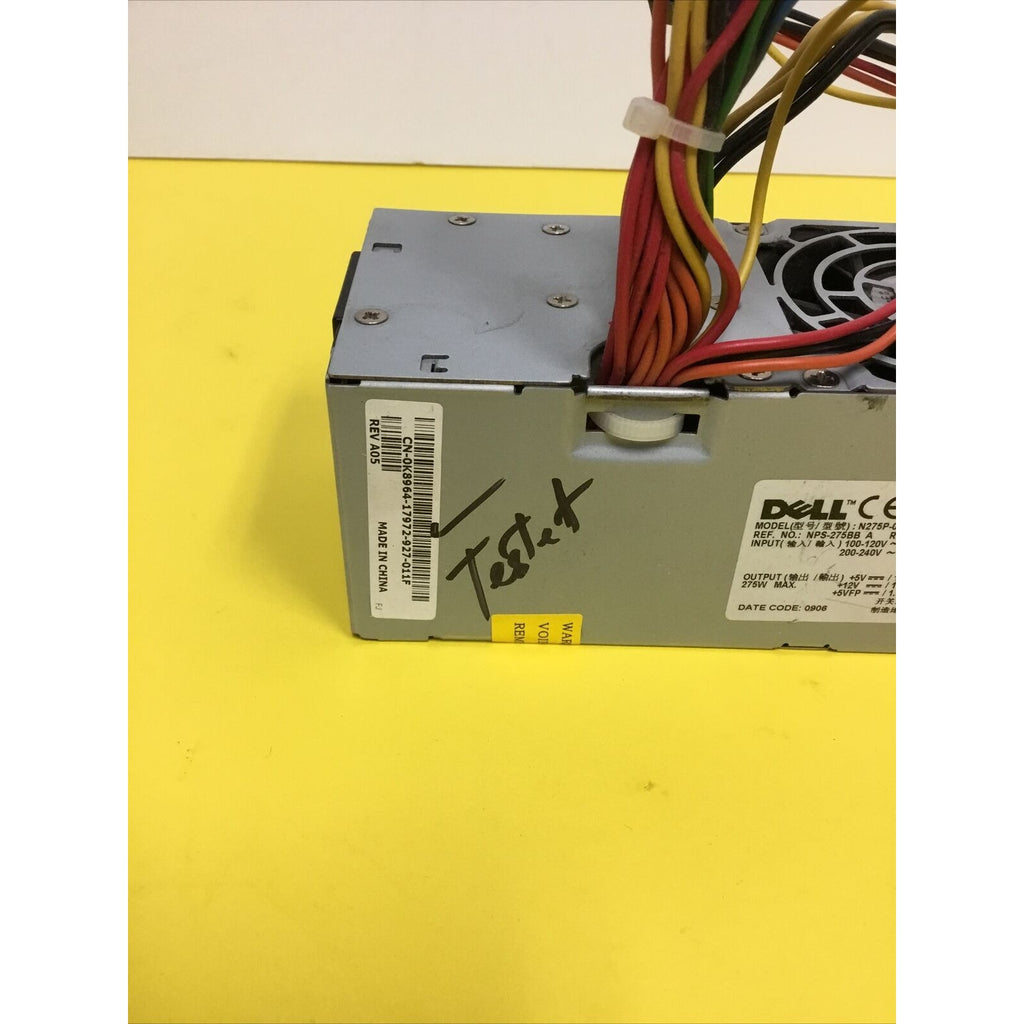 275W Power Supply FOR Dell Optiplex GX520 SFF Model:N275P-00 0YD080 YD080