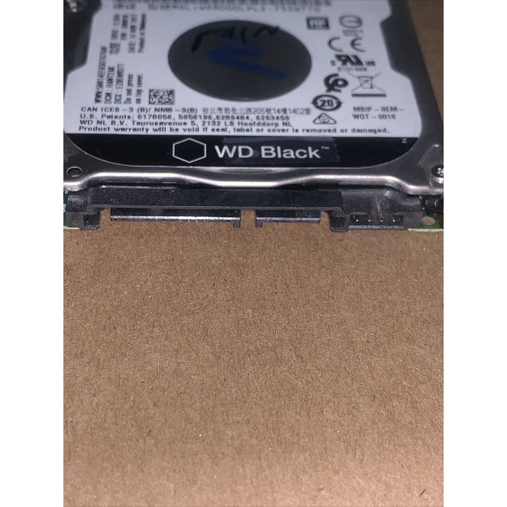 Western Digital WD Black WD5000LPLX 500GB SATA III 6Gb/s 7200RPM 2.5" Laptop HDD