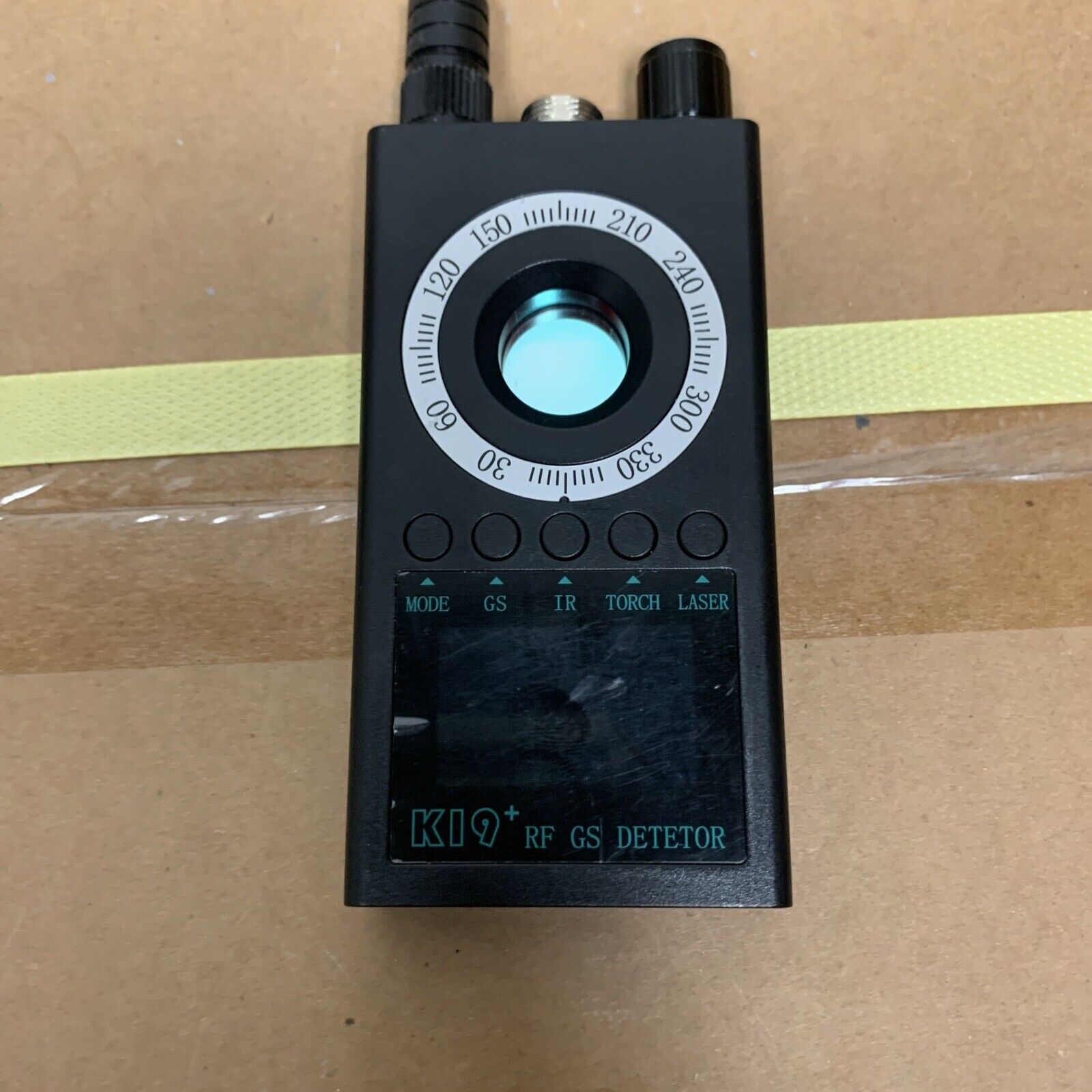 K19+ Anti Spy Detector Hidden Camera Detectors Bug Detector RF Detector - As Is