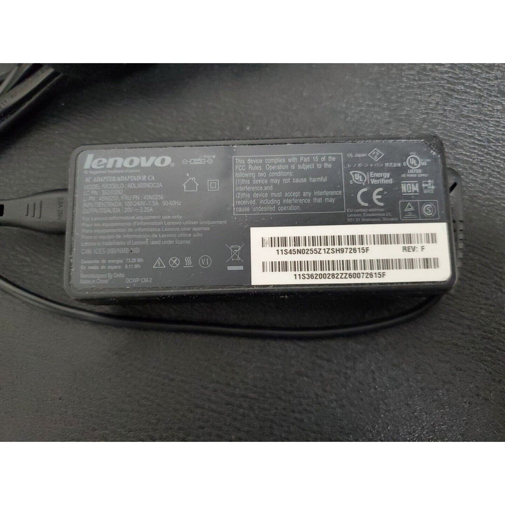 Lenovo Original 65W 20V Genuine ADLX65NDC2A AC Adapter 20V 3.25A