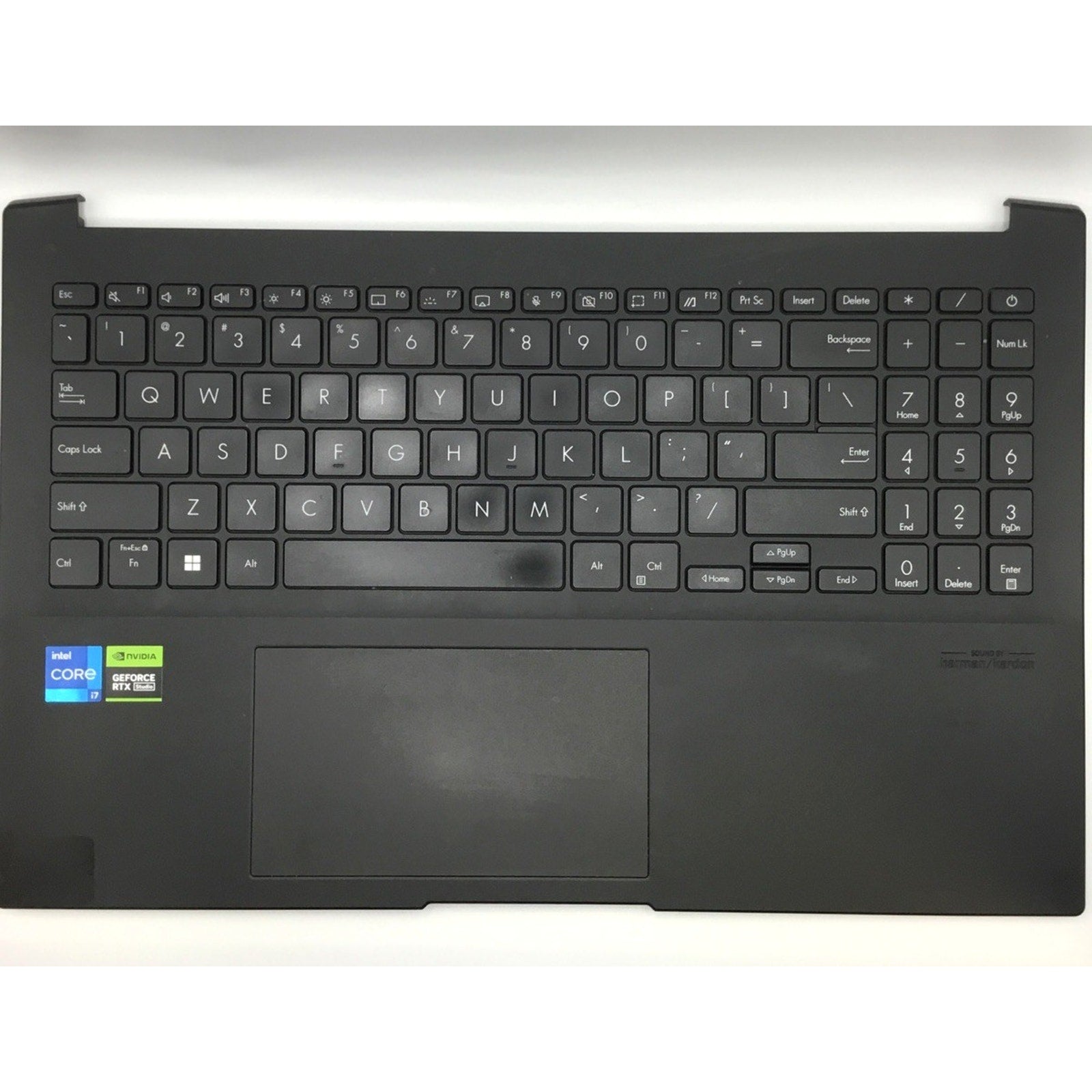 ASUS CREATOR OLED Q530 Q540 US KEYBOARD PALMREST TOUCHPAD ASSEMBLY HQ222627CE000