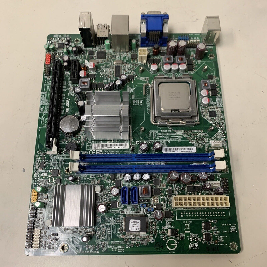 Acer N15235 Desktop Motherboard G41D01-1.0-6KSH N15235 With Intel E5800 CPU