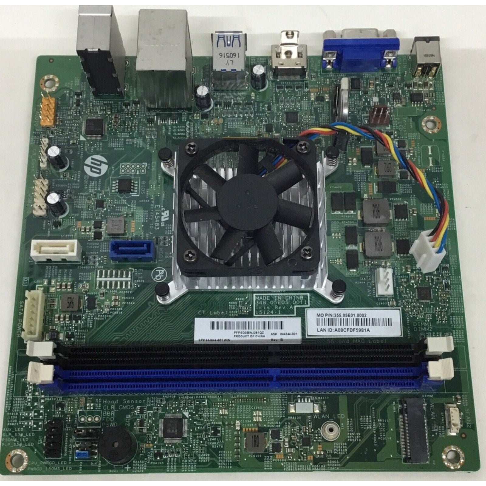 For HP Pavilion 460-A 510-A Motherboard A6-7310 CPU 844844-001 844844-601