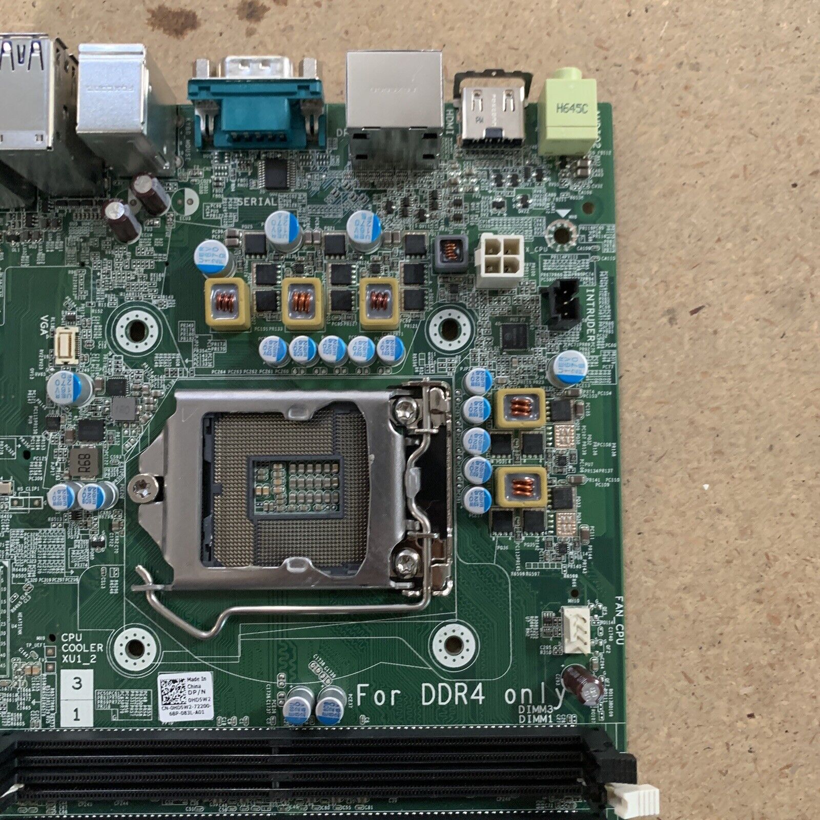 Dell OptiPlex 7040 SFF Desktop Motherboard LGA1151 HD5W2 0HD5W2 Mainboard