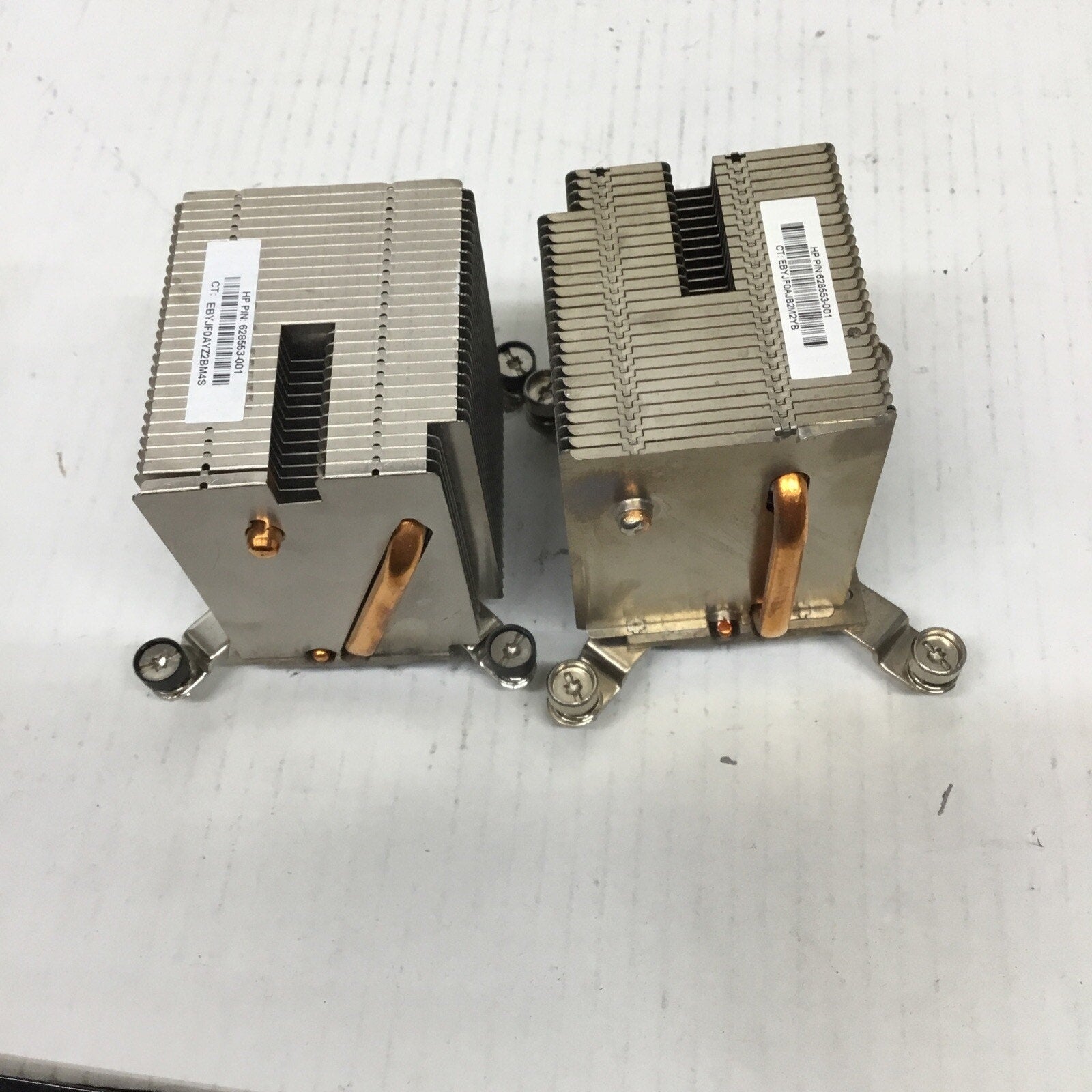 Lot of 2 HP Pro 6200 6300 8200 8300 SFF CPU Heatsink 628553-002 628553- 001