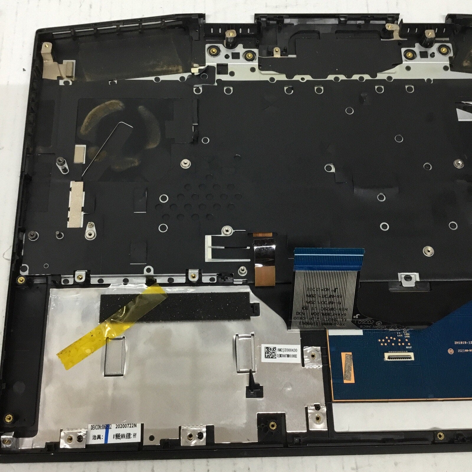 HP Omen 15-DH 15-DH1060NR 15.6'' OEM Palmrest BL Keyboard Touchpad AM2JZ000430