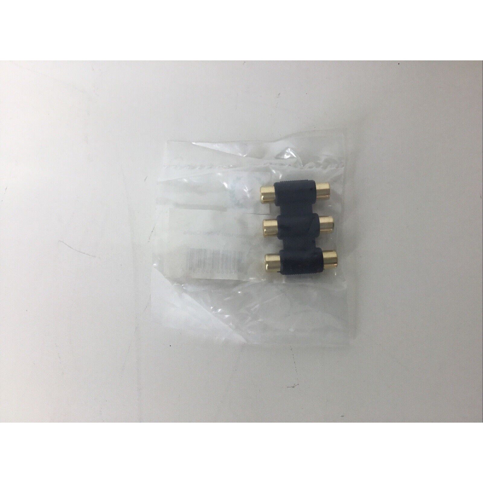 Lot of 3 - Monoprice 3 RCA Coupler for Component Video Cable Extension