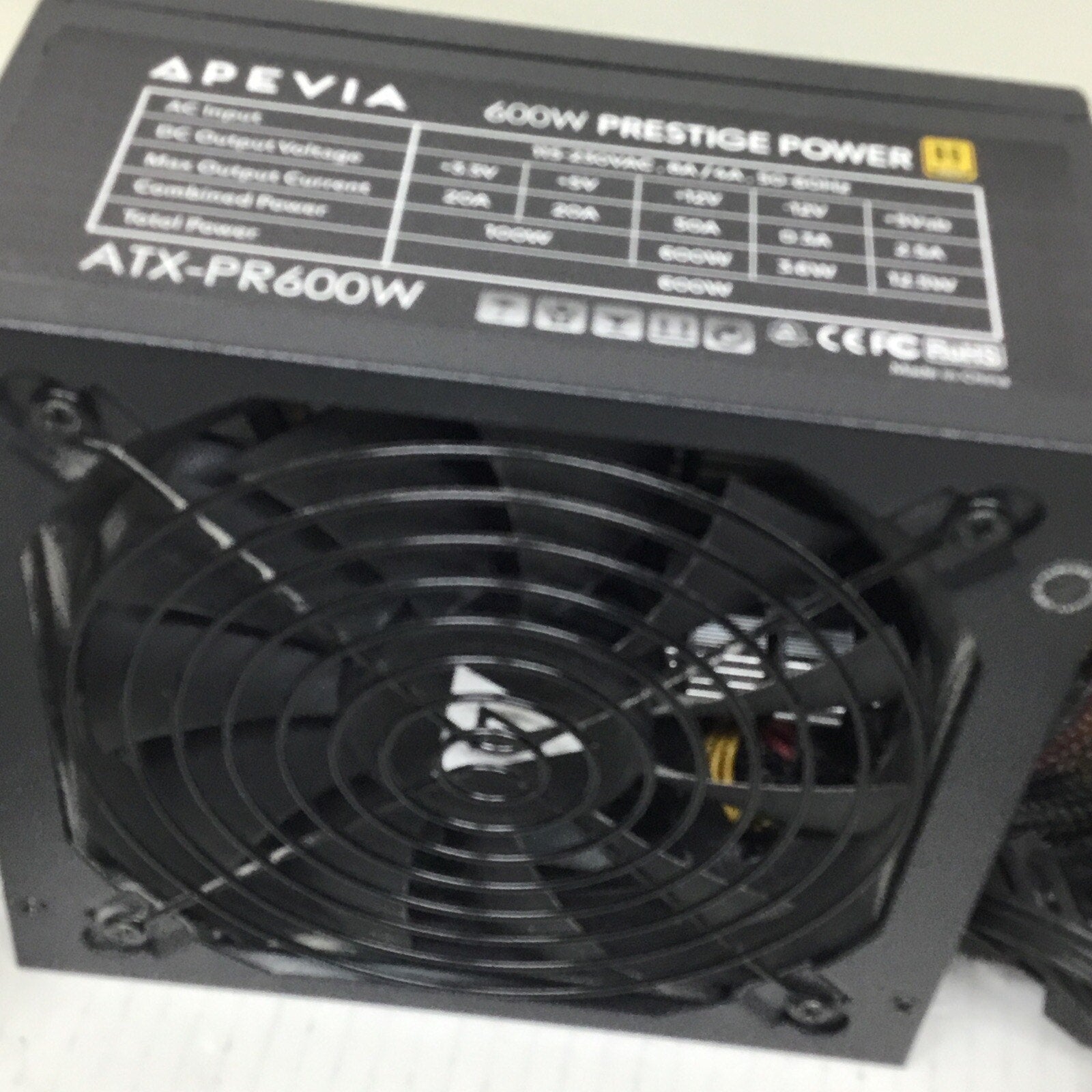 For Parts APEVIA 500W & 600W Power Supplies Raptor500W & ATX-PR600W