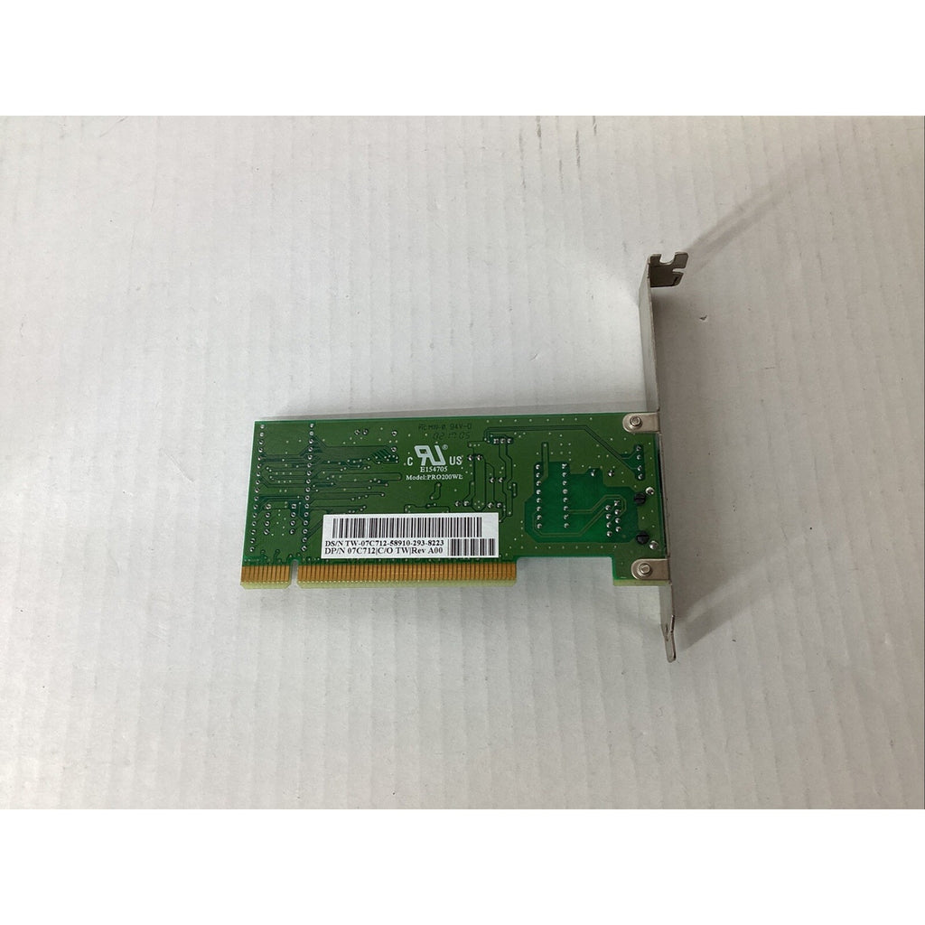 Dell 7C712 Cnet Pro200WL PCI 10/100Mb Network Card Adapter 07C712