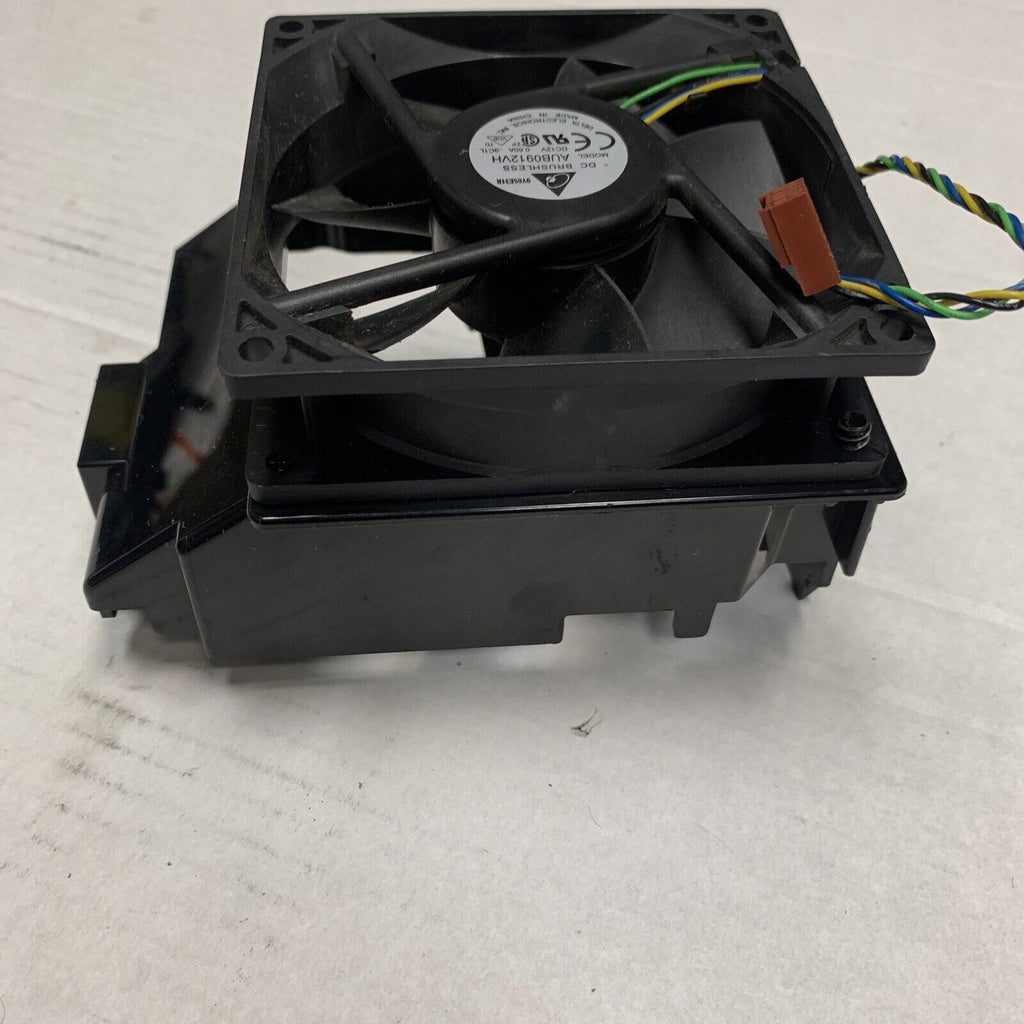 HP PRO 4300 Compaq 6000 6305 Elite Cooling Fan with Shroud AUB0912VH 636922-001