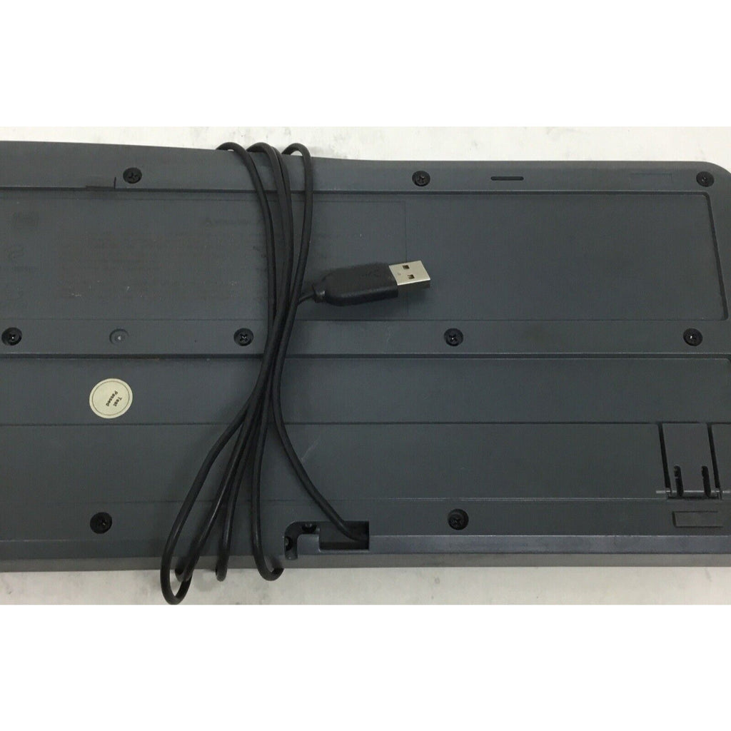 Logitech K120 Ergonomic Desktop Wired Keyboard USB Black - Number Pad - Tested