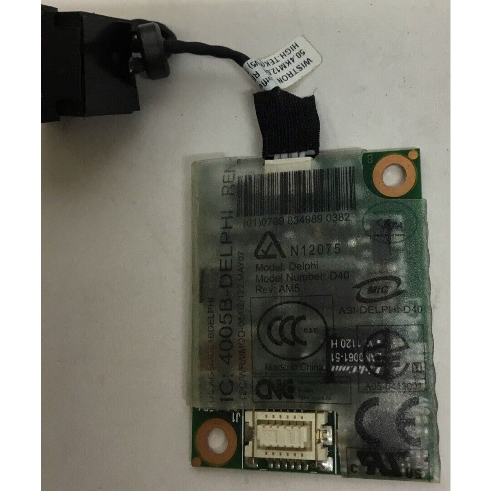 HP EliteBook 2670p 14” Genuine Laptop Modem Module Board w/Cable 628824-001