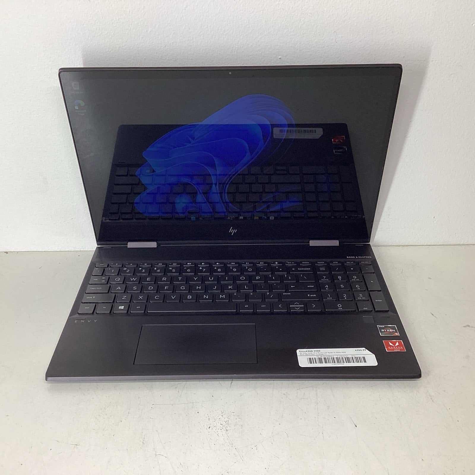 HP Envy x360 15m-ds0011dx 15.6" AMD Ryzen 5 3500U 8GB RAM 256GB NVME SSD Win 11