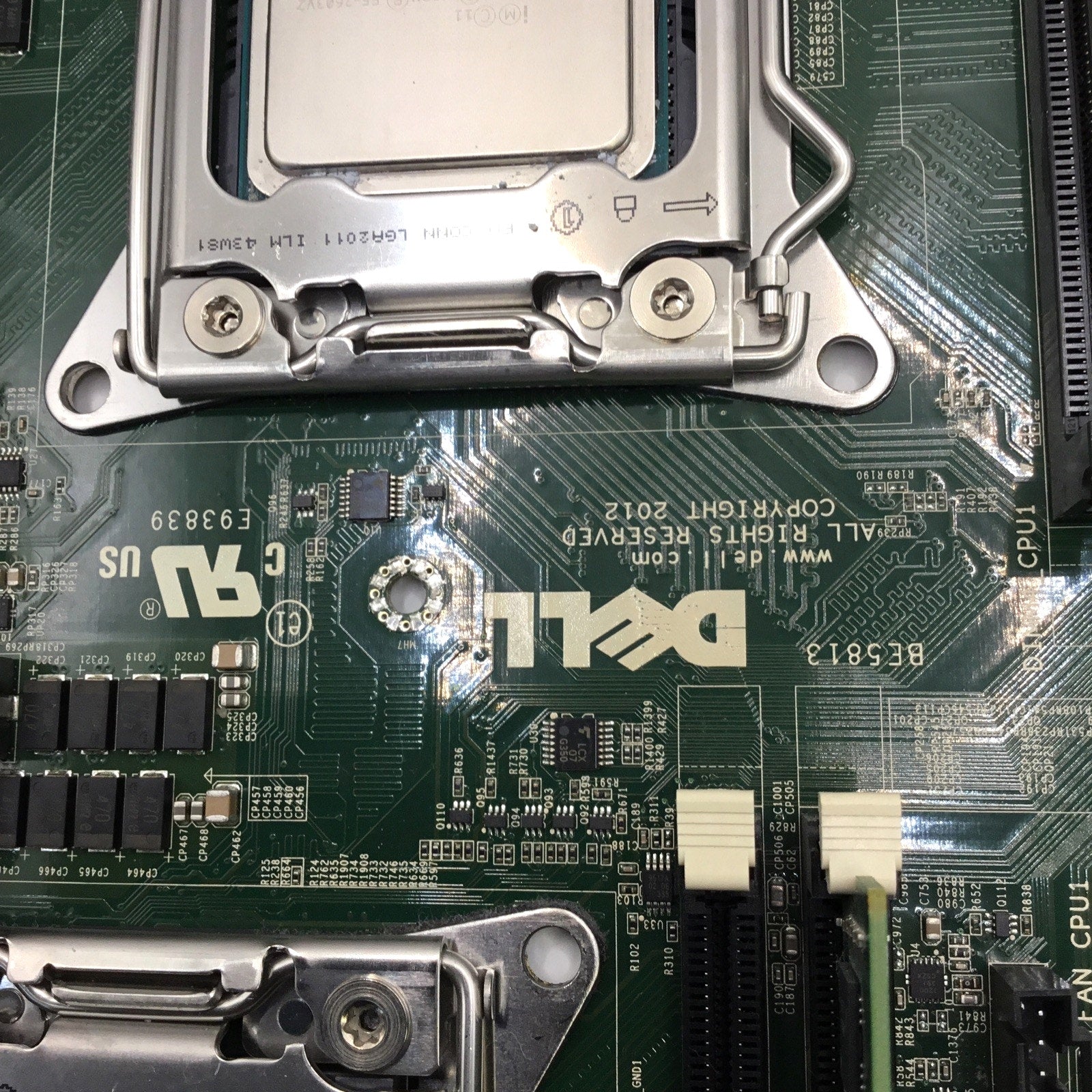 Dell Dual Socket Motherboard 0WN7Y6 + 2 x Intel E5-2603V2 / 16GB DDR3 RAM