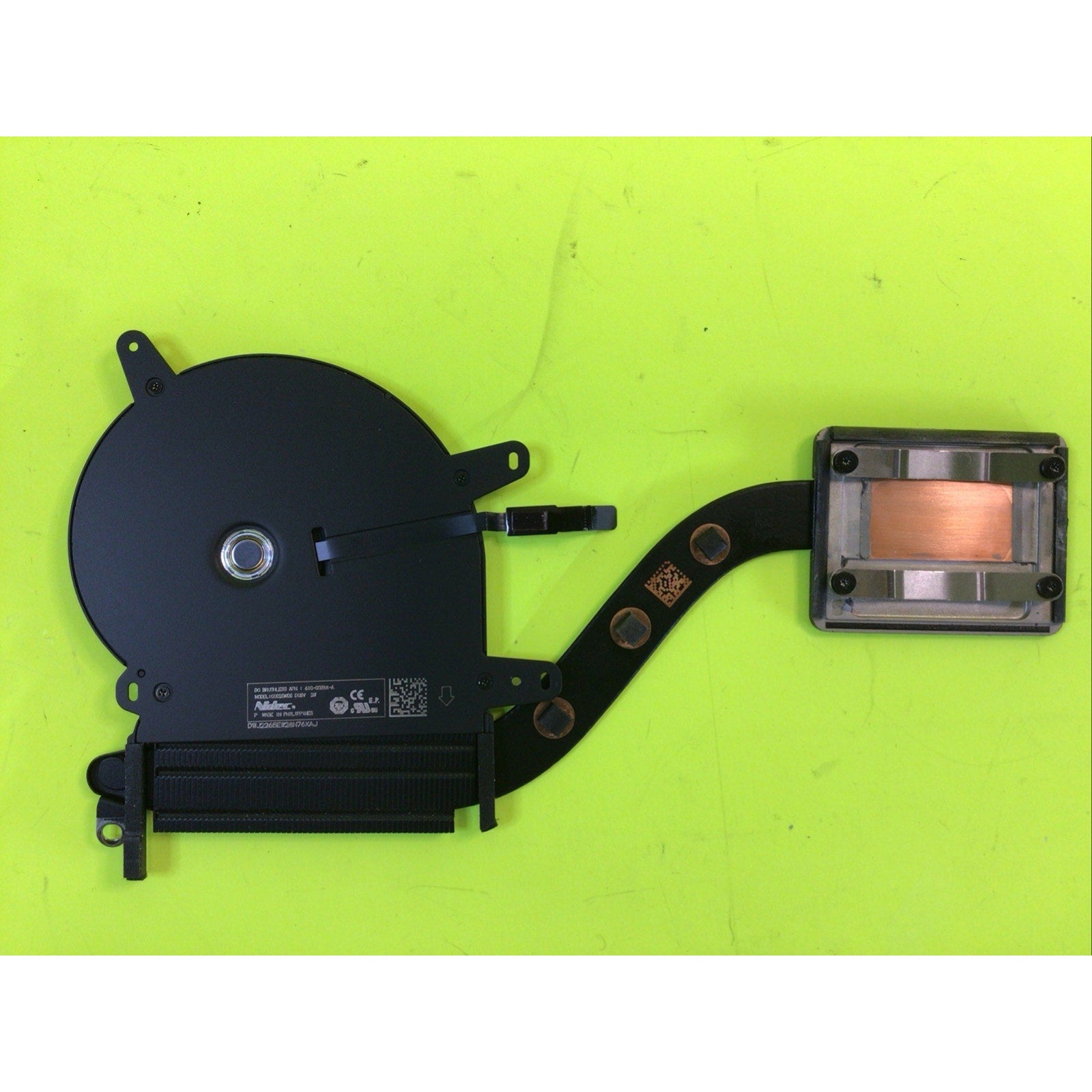 Apple MacBook Pro 13" A2338 2020 CPU Heat Sink and Fan