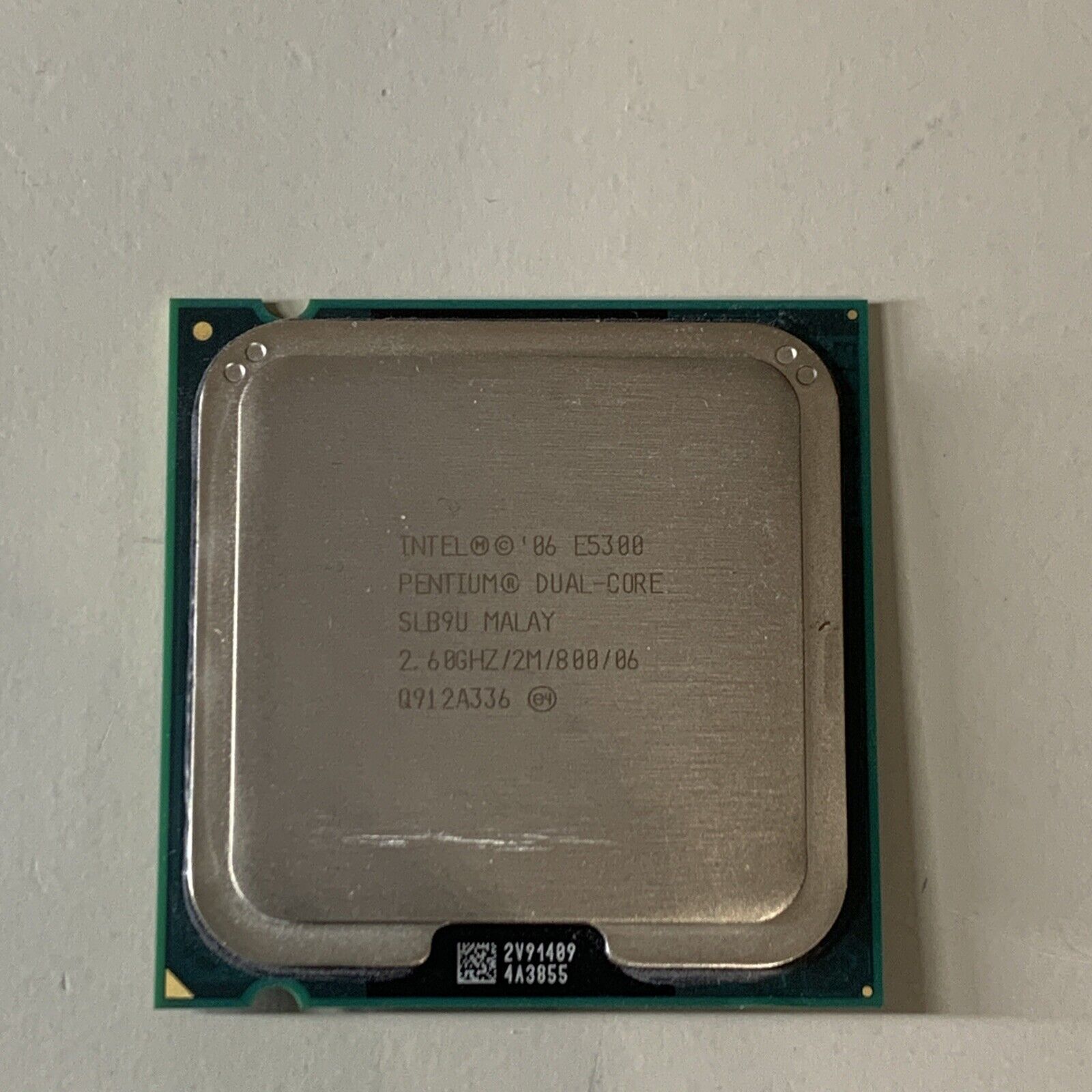 Intel Pentium E5300 SLB9U 2.6ghz 2M 800 Dual Core LGA775 CPU Processor