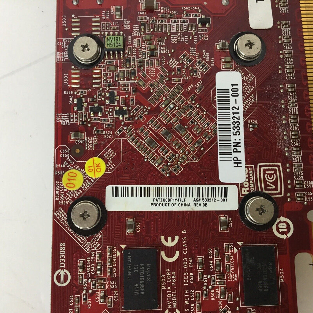 Nvidia GT220 Graphic Card HP 533212-001 TopiATX-10-M02
