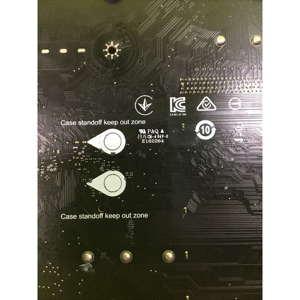 MSI PRO B760-P WiFi DDR5 INTEL LGA 1700 ATX MOTHERBOARD FOR PARTS or REPAIR