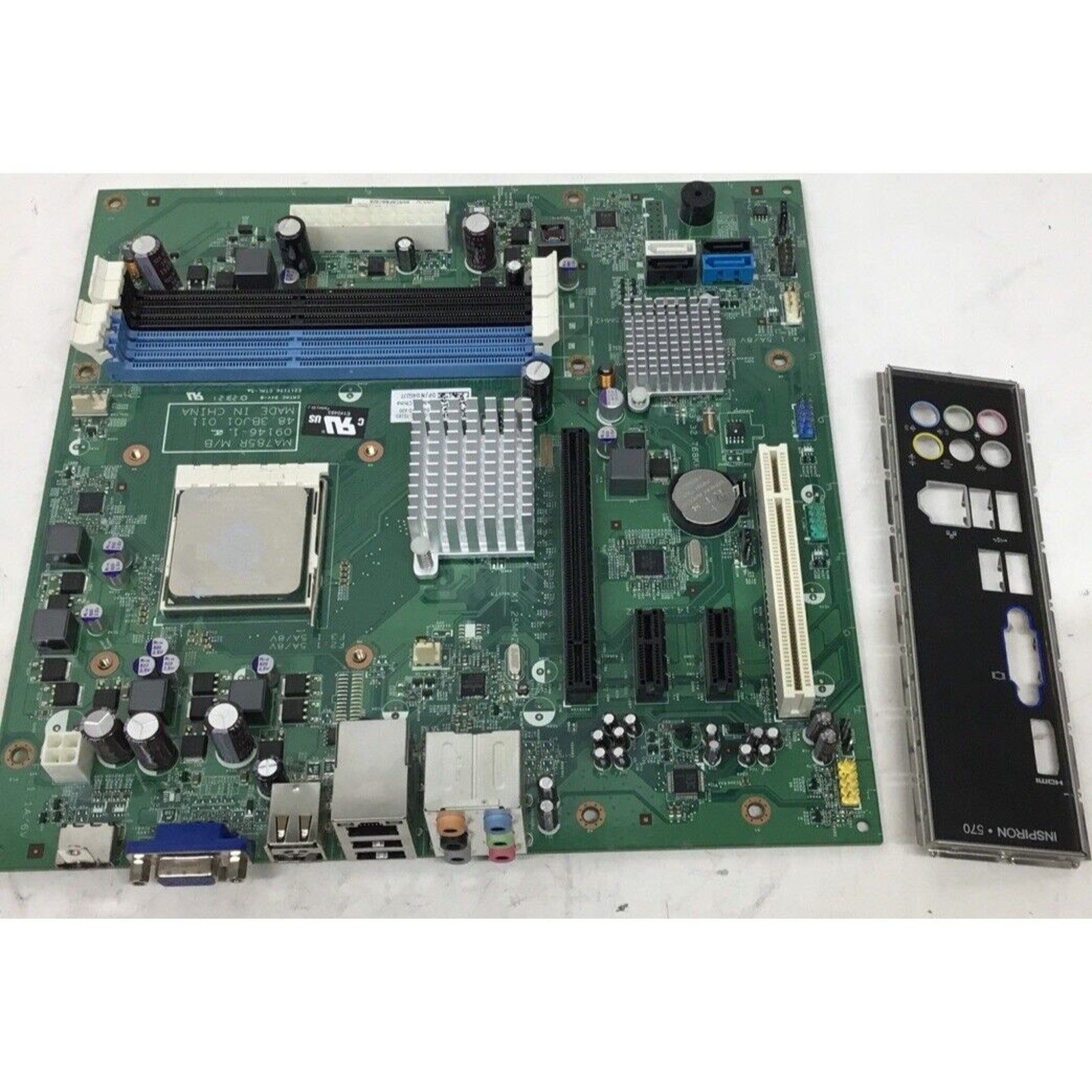 DELL INSPIRON 570 AM3 MB Combo MA785R (AMD ATHLON II) W/ IO SHIELD