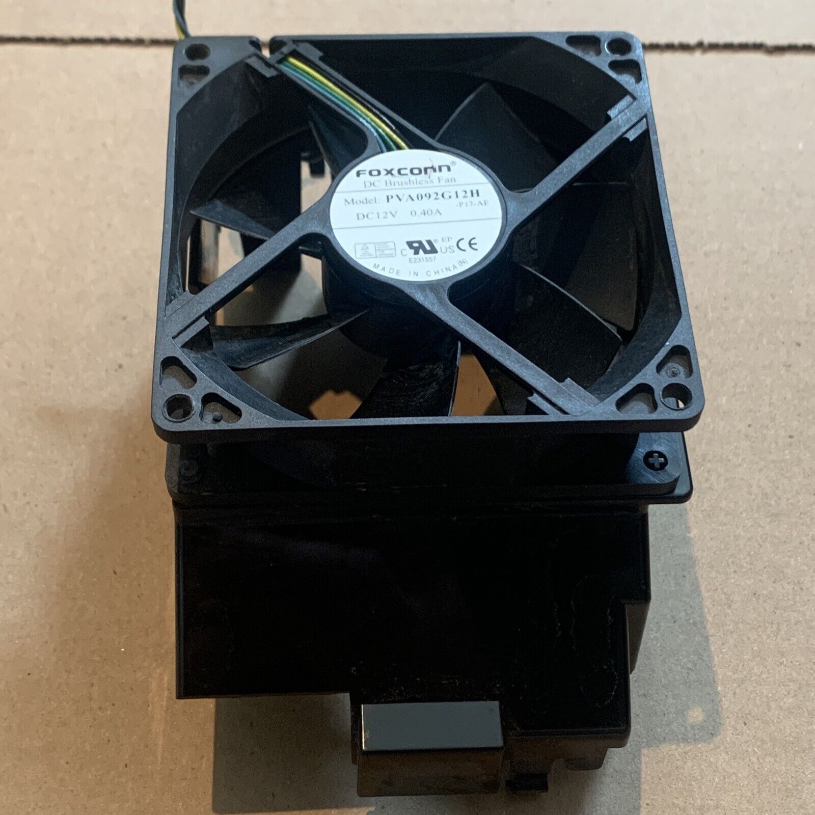HP Compaq 6200 Pro ELite 8200 8300 Desktop Cooling Case Fan P1-628547/PVA092G12H