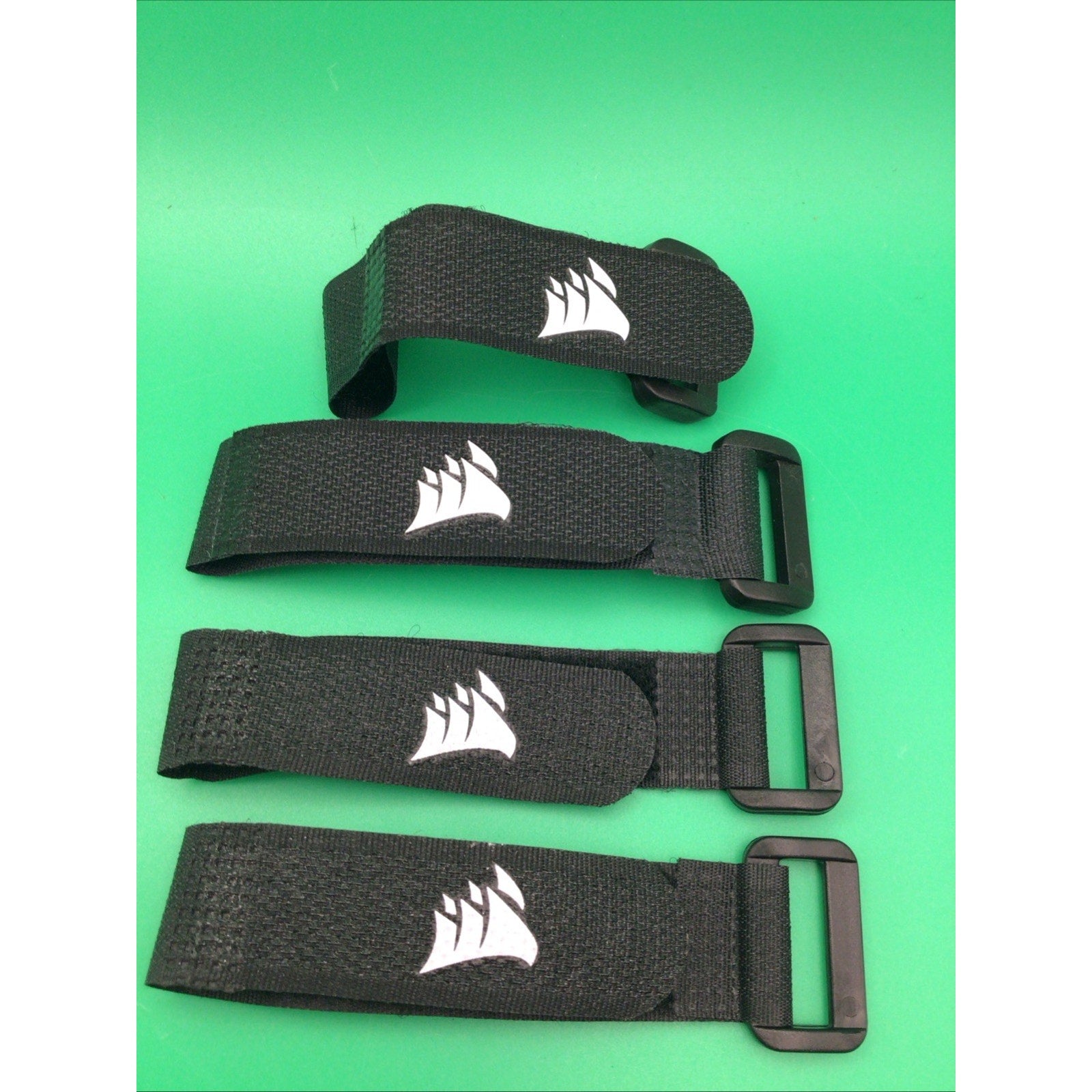 Lot of 4 Corsair RapidRoute Hook Loop Cable Management Ties