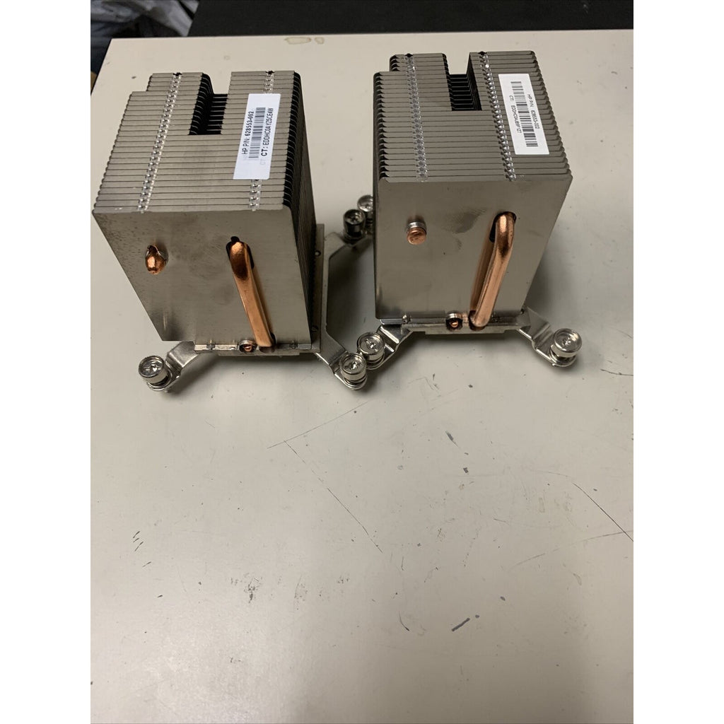 Lot of 2 - HP Compaq 6300 Pro SFF Desktop LGA1155 CPU Heatsink - 628553-002