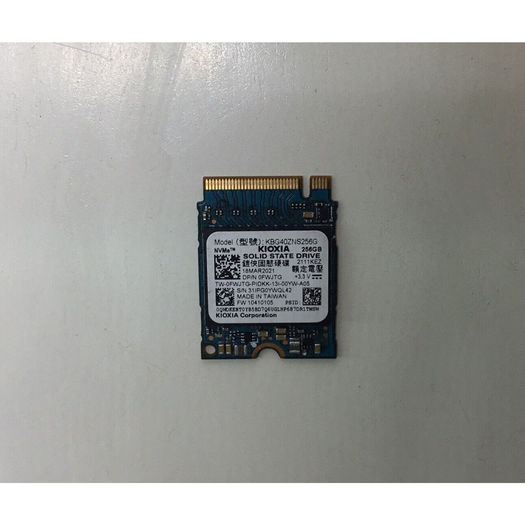 Kioxia KBG40ZNS256G 256GB NVMe 30mm Solid State Drive