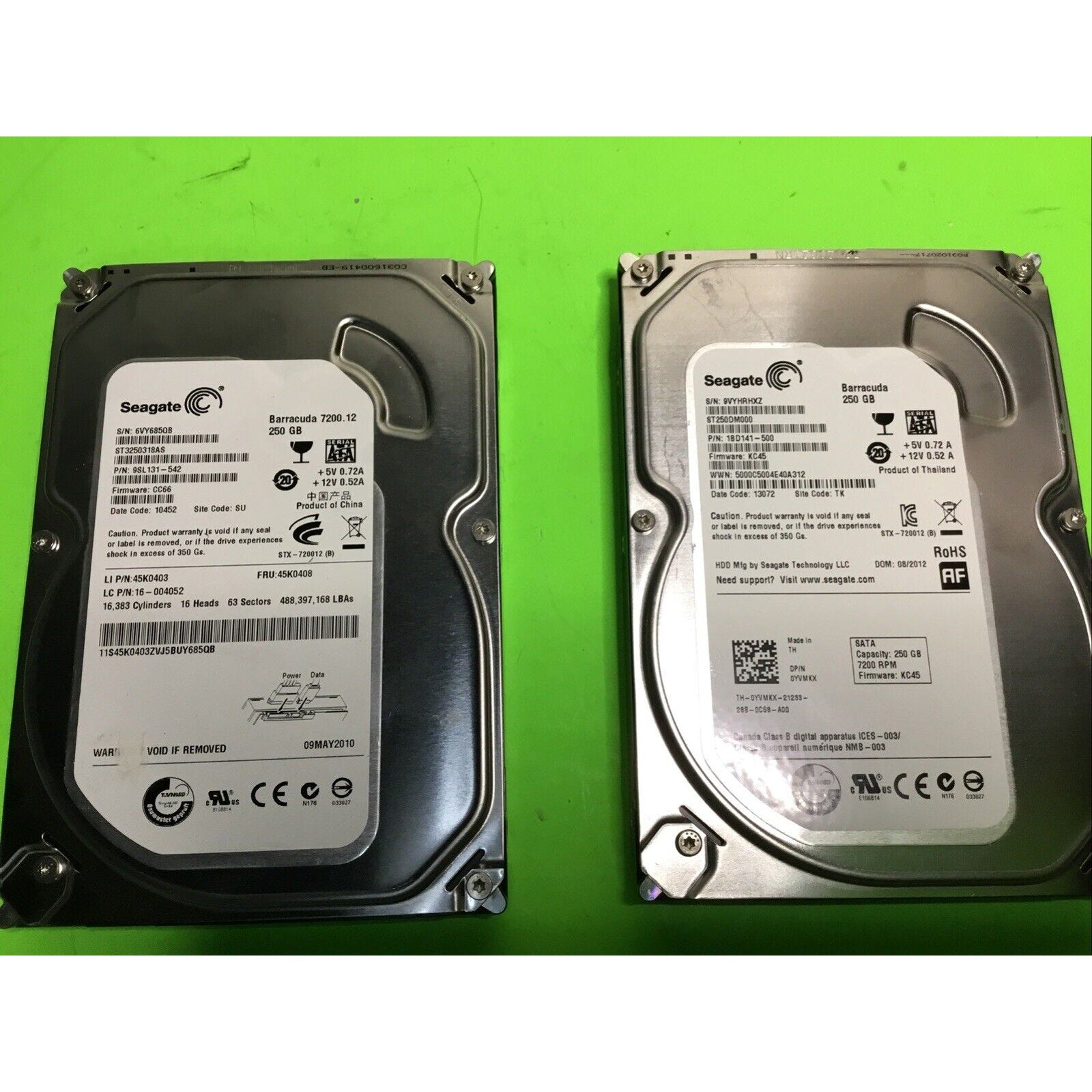 Seagate 250GB 7200RPM 3.5" INTERNAL SATA II Hard Drive HDD - ST3250620AS