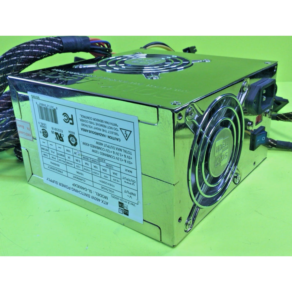 SolyTech ATX 460W SL-D460EXP Power Supply Unit