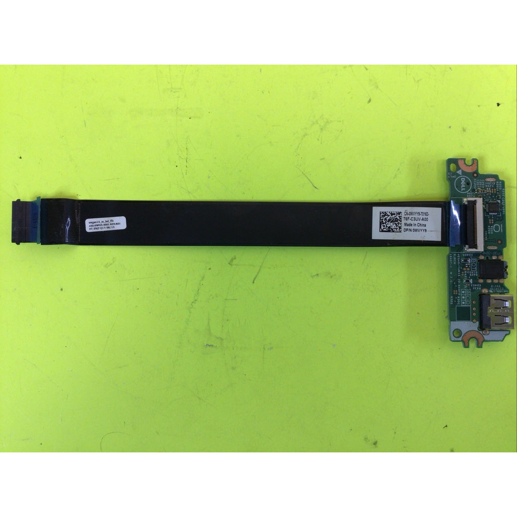 Dell Inspiron 15 USB Audio Card Reader Board w/ Cable WVYY9 0WVYY9