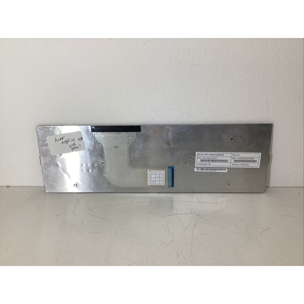 Acer Aspire 3115 Silver Laptop Keyboard MP-09N66GB6698 PK130C31007