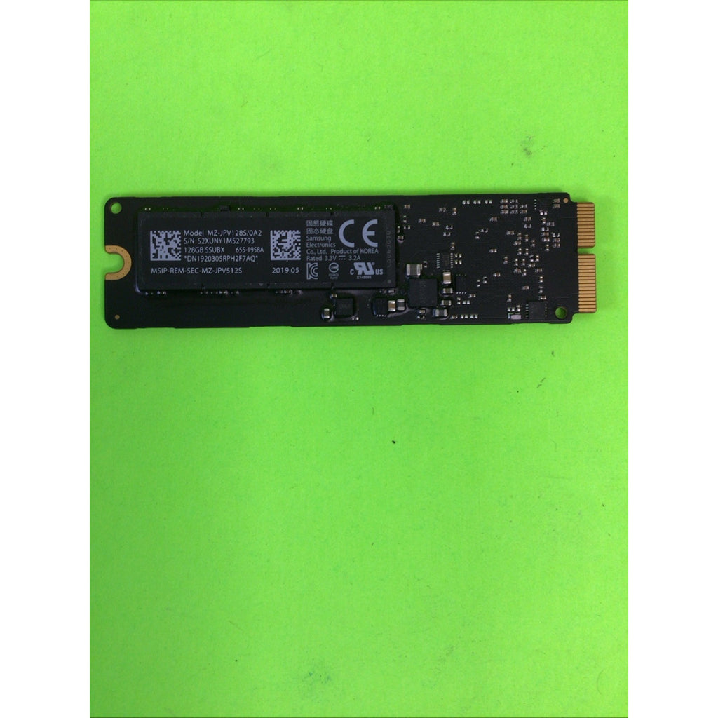 Apple 128GB SSD Macbook Pro/Air 2013-2017 SSD MZ-JPV128S MZ-JPV1280