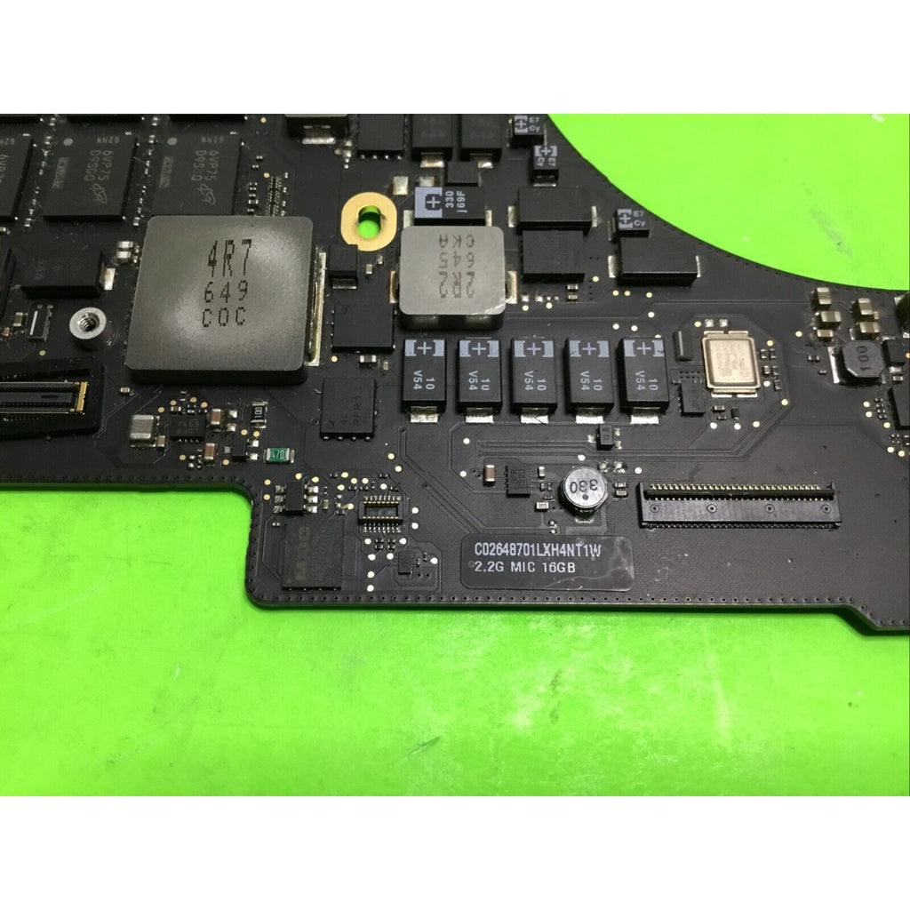 i7 2.2 GHz 16GB RAM Logic Board 820-00138-A for Apple MacBook Pro 15" A1398 2015