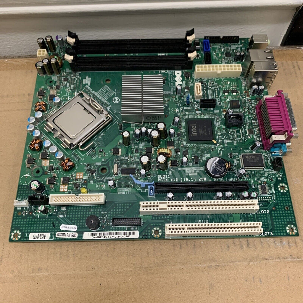 Dell Optiplex 755 DT Motherboard Desktop DR845 CN-0DR845 W/CPU Intel E6550