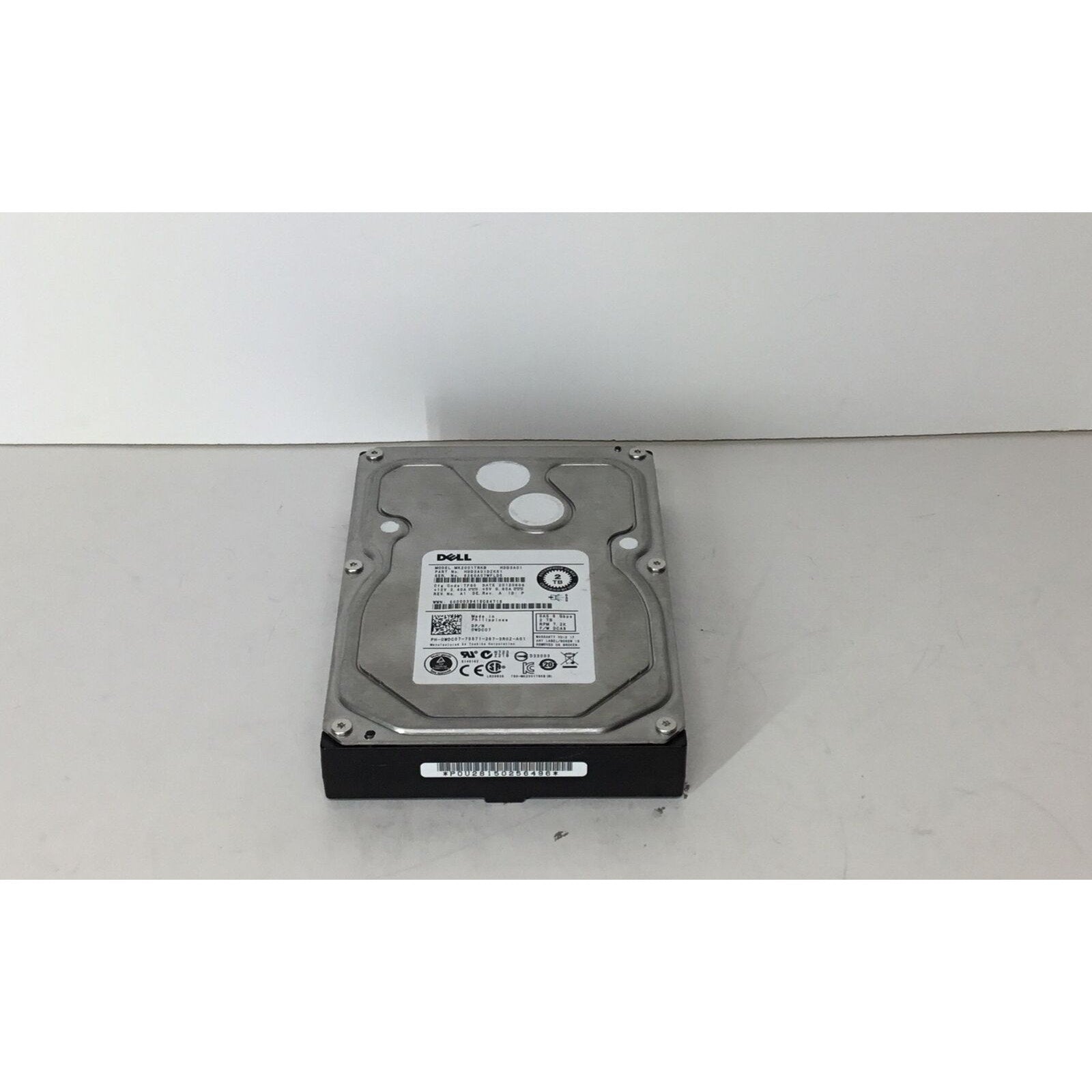 DELL 0WDC07 2TB 7.2K RPM SAS 6GBPS Hard Drive MK2001TRKB