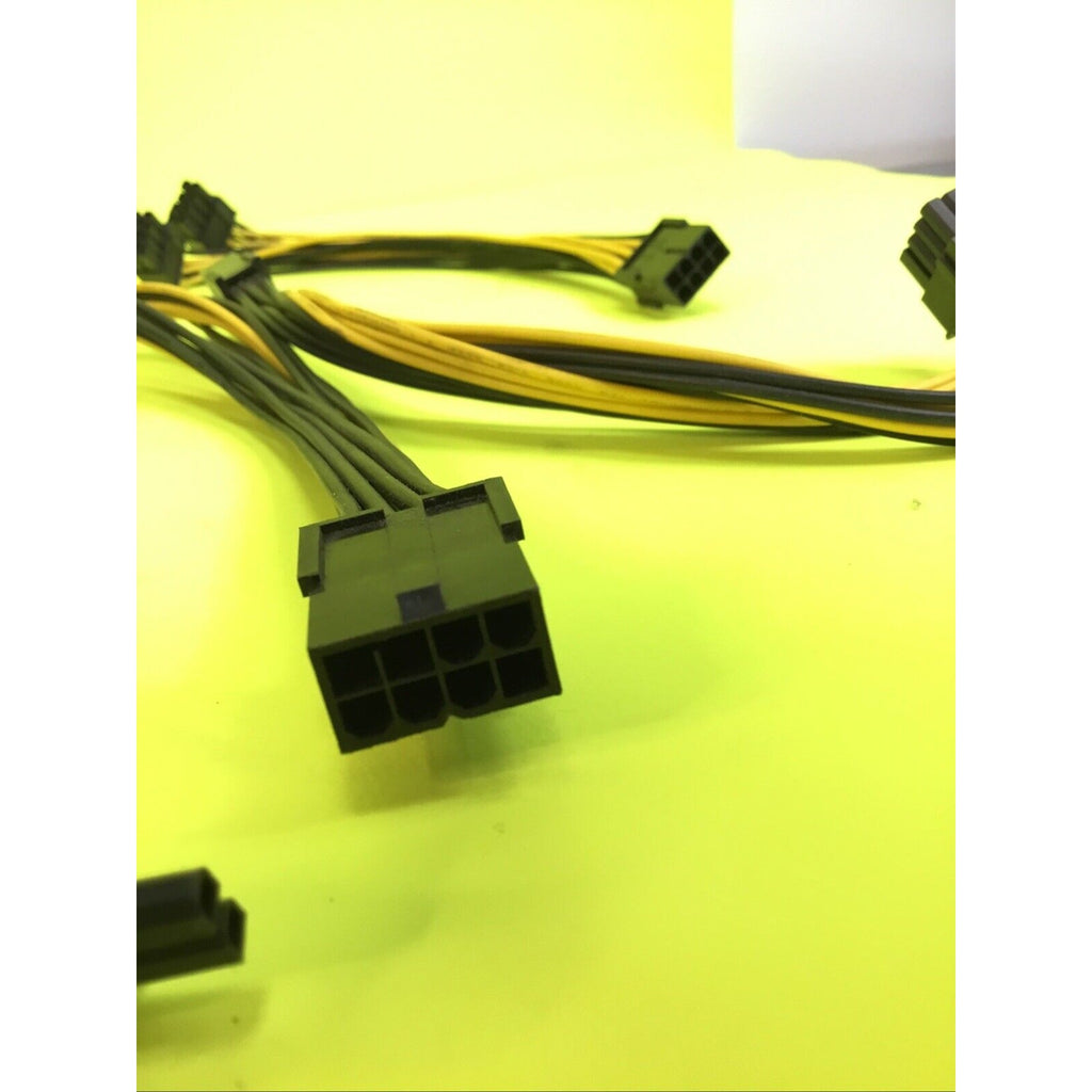 5 Pack PCI-E 8-Pin To 2x 8 Pin Cable Extension Wire