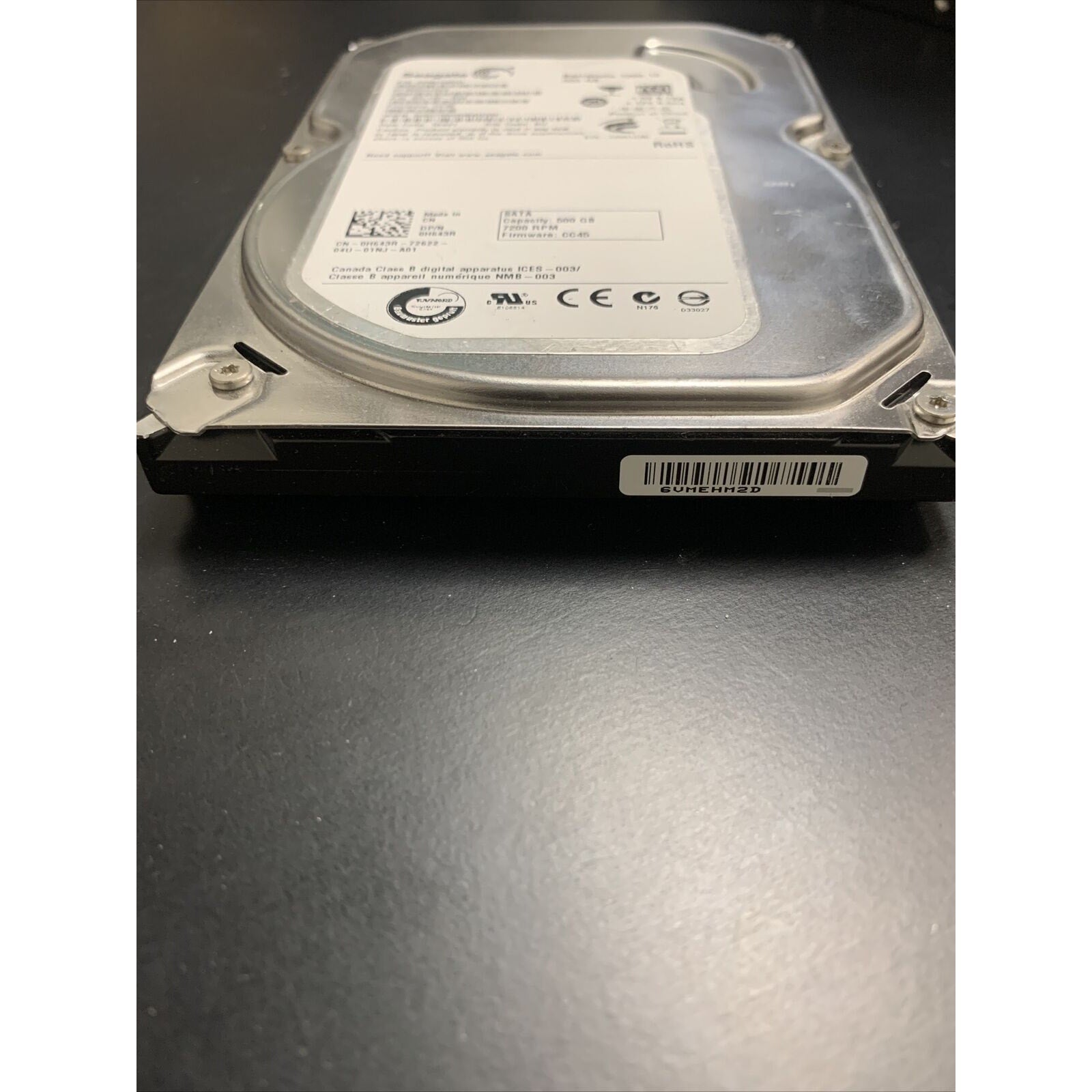 Seagate 500GB ST3500418AS 7200 RPM SATA 3.5" Desktop HDD Hard Drive - 9SL142-034